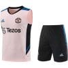 Mens Manchester United Singlet Suit Pink 2023/24