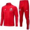 Mens Mexico Jacket + Pants Training Suit Red 2023
