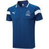 Mens Olympique Marseille Polo Shirt Blue 2023/24