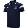 Mens Olympique Marseille Polo Shirt Royal 2023/24