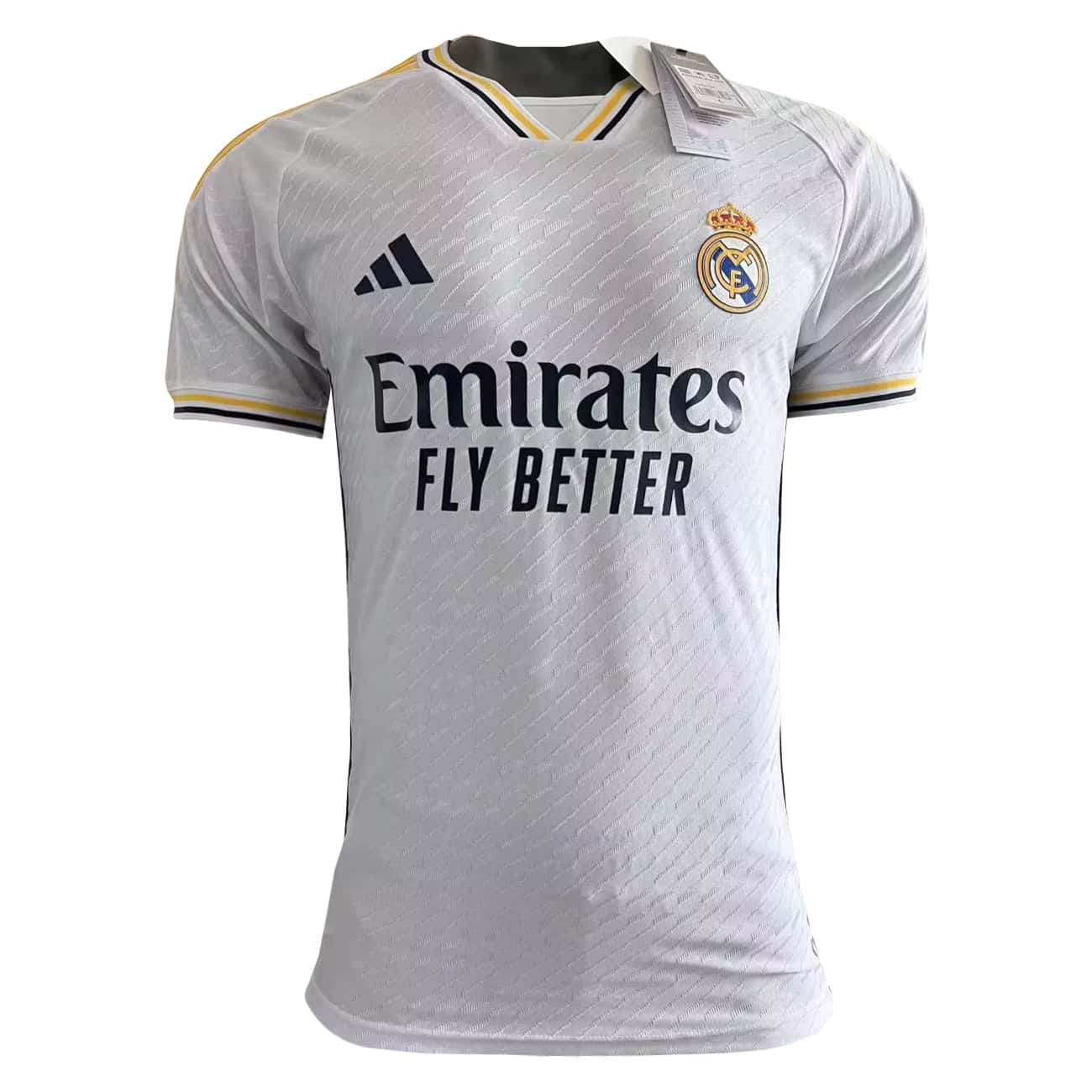 Mens Real Madrid Home Authentic (Prediction) Jersey 2023/24 – Match