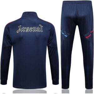 Mens Arsenal Jacket + Pants Training Suit Navy 2023/24