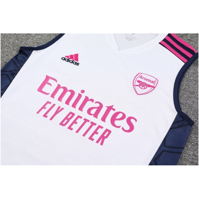 Mens Arsenal Singlet Suit White 2023/24