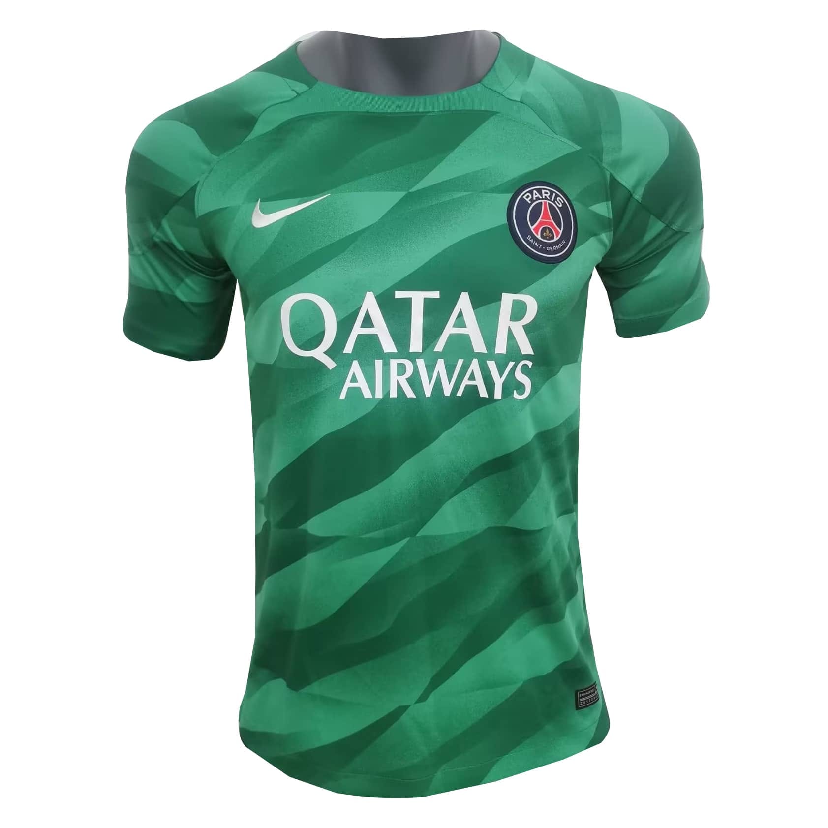 Mens PSG Goalkeeper Green Jersey 2023/24