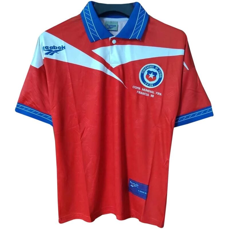Mens Chile Retro Home Jersey 1998