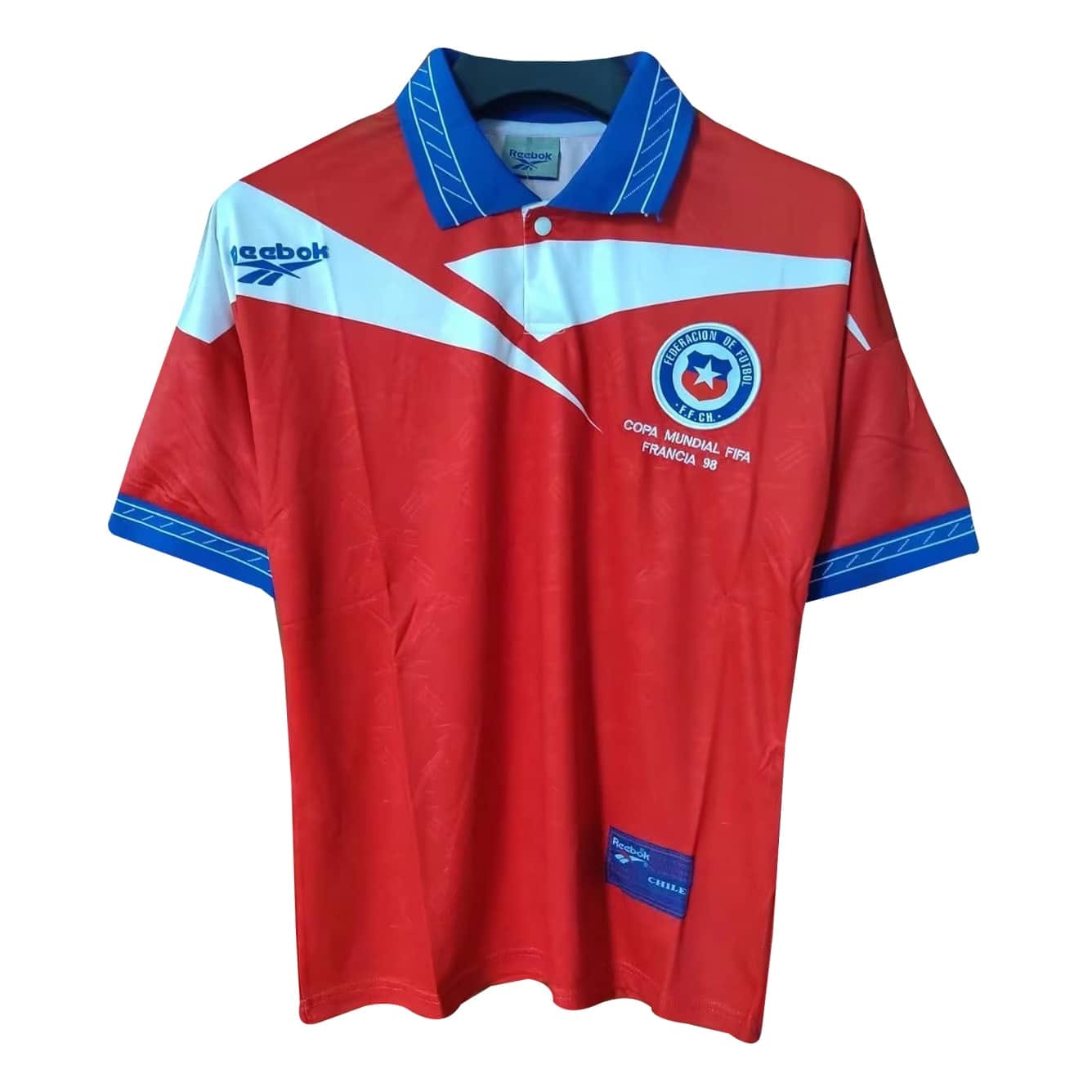 Mens Chile Retro Home Jersey 1998