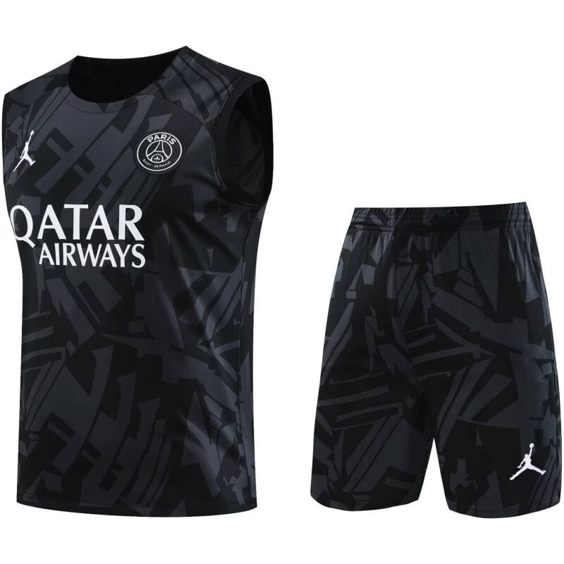 Mens PSG x Jordan Singlet Suit Black 2023/24