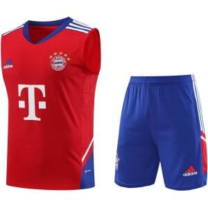 Mens Bayern Munich Singlet Suit Red 2023/24