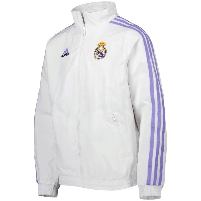 Mens Real Madrid On-Field Team Logo Anthem Reversible Full-Zip Windrunner Jacket 2023/24
