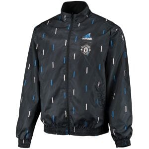 Mens Manchester United On-Field Team Logo Anthem Reversible Full-Zip Windrunner Jacket 2023/24