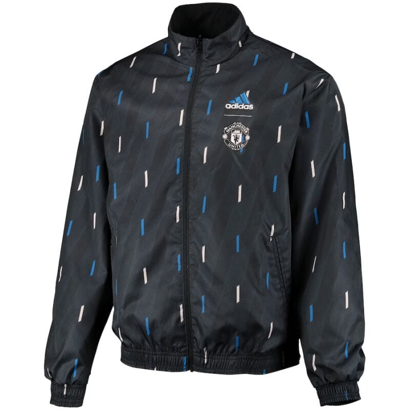 Mens Manchester United On-Field Team Logo Anthem Reversible Full-Zip Windrunner Jacket 2023/24