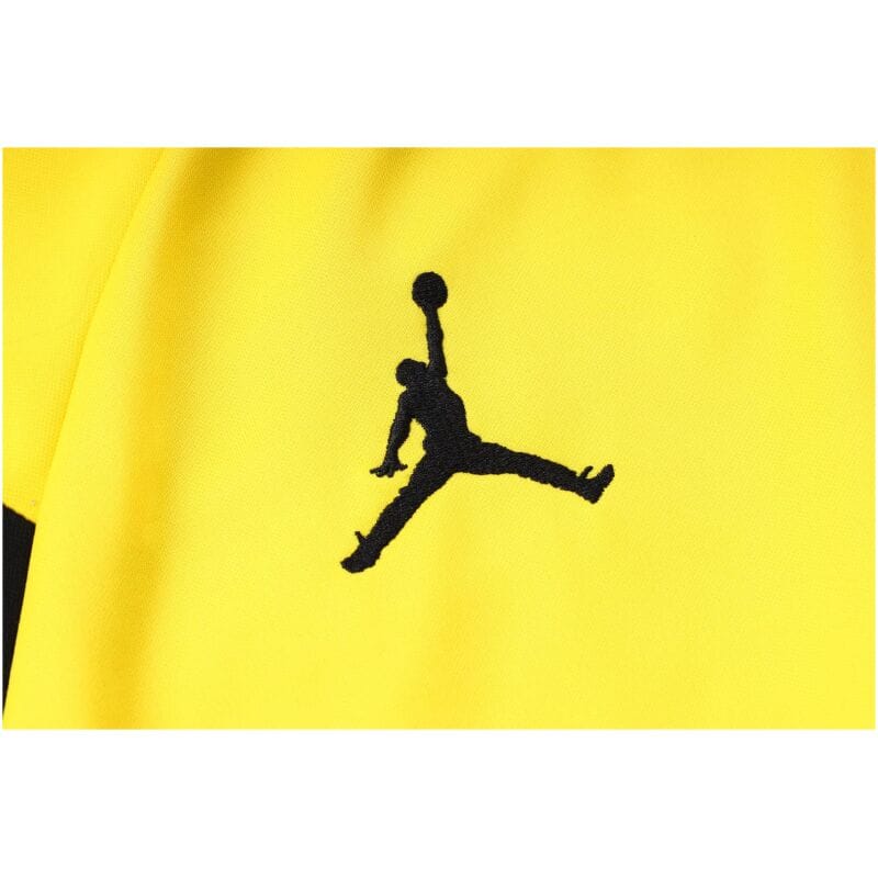 Mens PSG x JORDAN Hoodie Sweatshirt + Pants Suit Yellow 2023/24