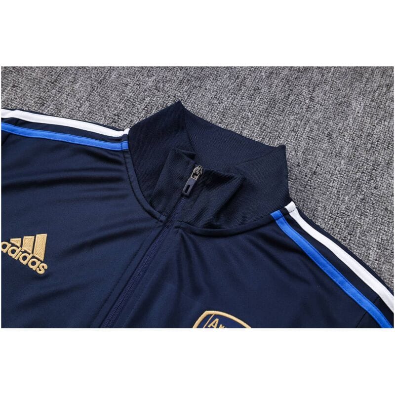 Mens Arsenal Jacket + Pants Training Suit Navy 2023/24