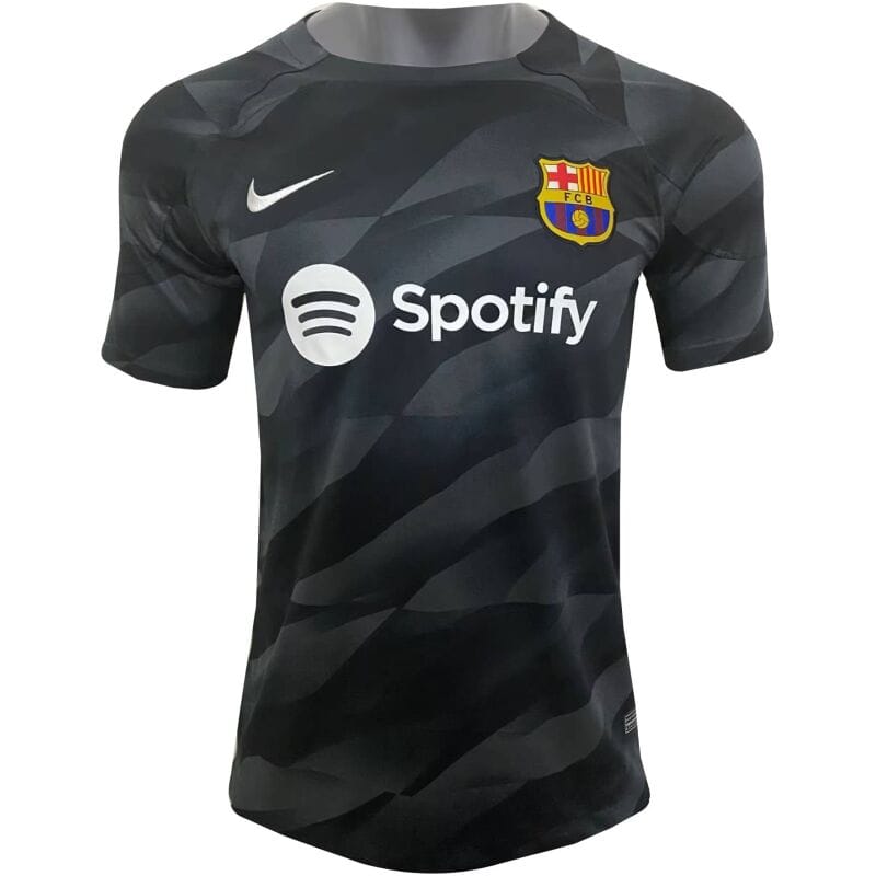 Mens Barcelona Goalkeeper Black Jersey 2023/24