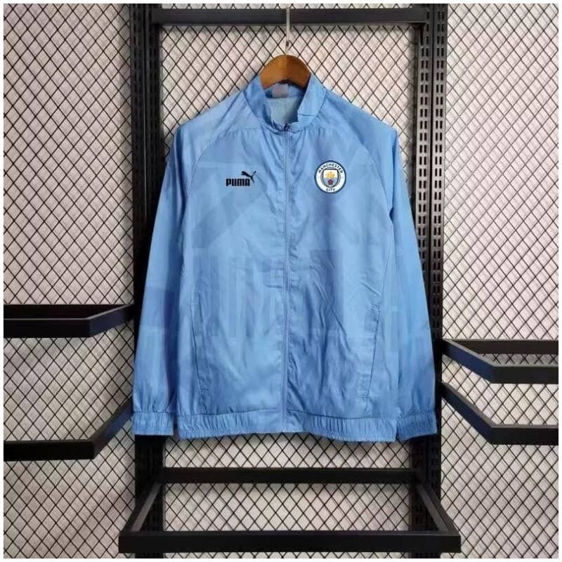 Mens Manchester City All Weather Windrunner Jacket Blue 2023/24