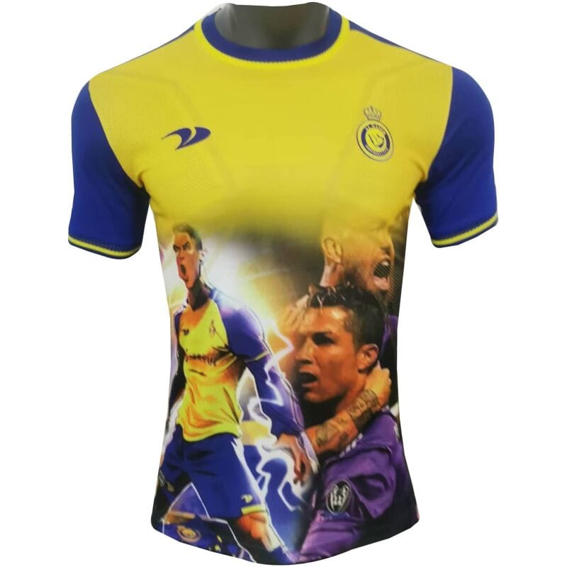 Herren Riyadh Al-Nassr Sonderausgabe Gelbes Trikot 2023/24