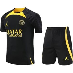Mens PSG x Jordan Short Training Suit Black II 2023/24