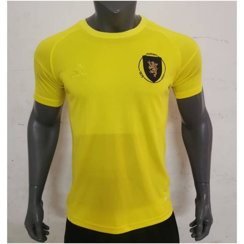 Mens Scotland 150th Anniversary Goalkeeper Yellow Jersey 2023