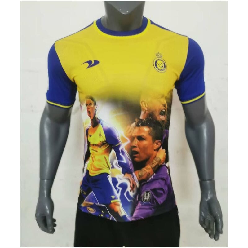 Herren Riyadh Al-Nassr Sonderausgabe Gelbes Trikot 2023/24