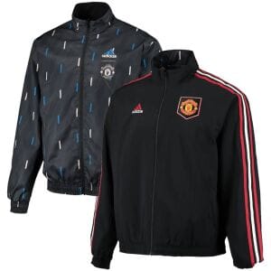 Mens Manchester United On-Field Team Logo Anthem Reversible Full-Zip Windrunner Jacket 2023/24