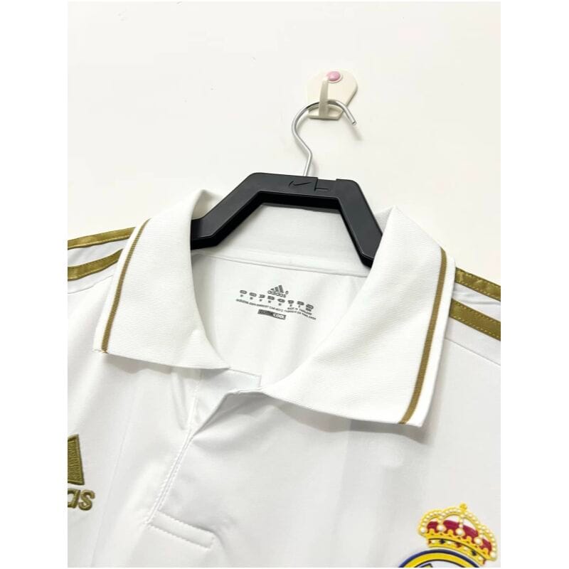 Mens Real Madrid Retro Home Jersey 2011/12