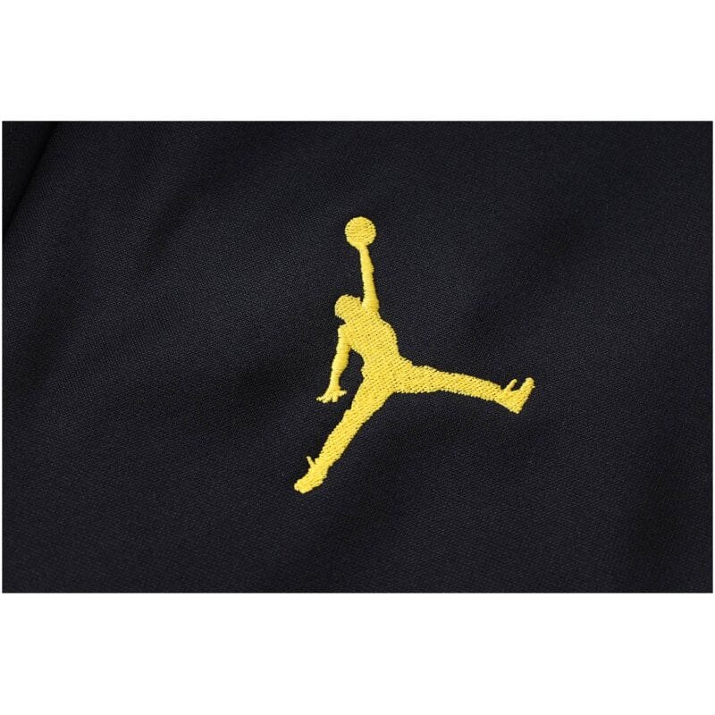 Herren PSG x JORDAN Kapuzen-Sweatshirt + Hosenanzug Schwarz 2023/24