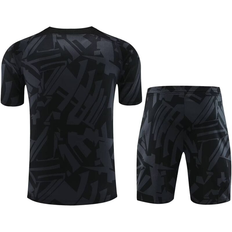 Mens PSG x Jordan Short Training Suit Black 2023/24