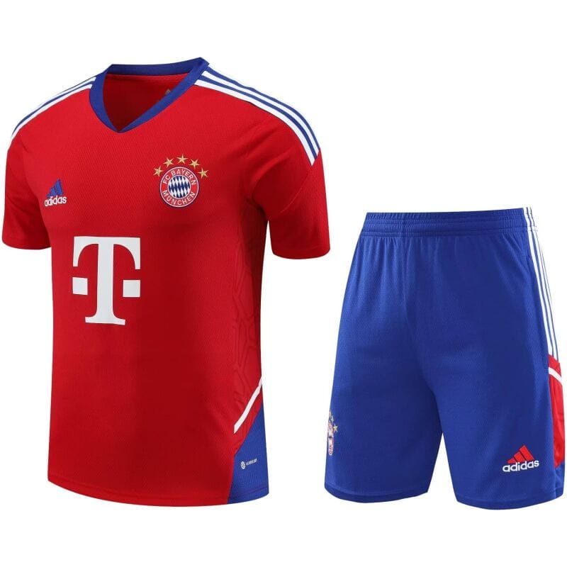 Mens Bayern Munich Short Training Suit Red 2023/24