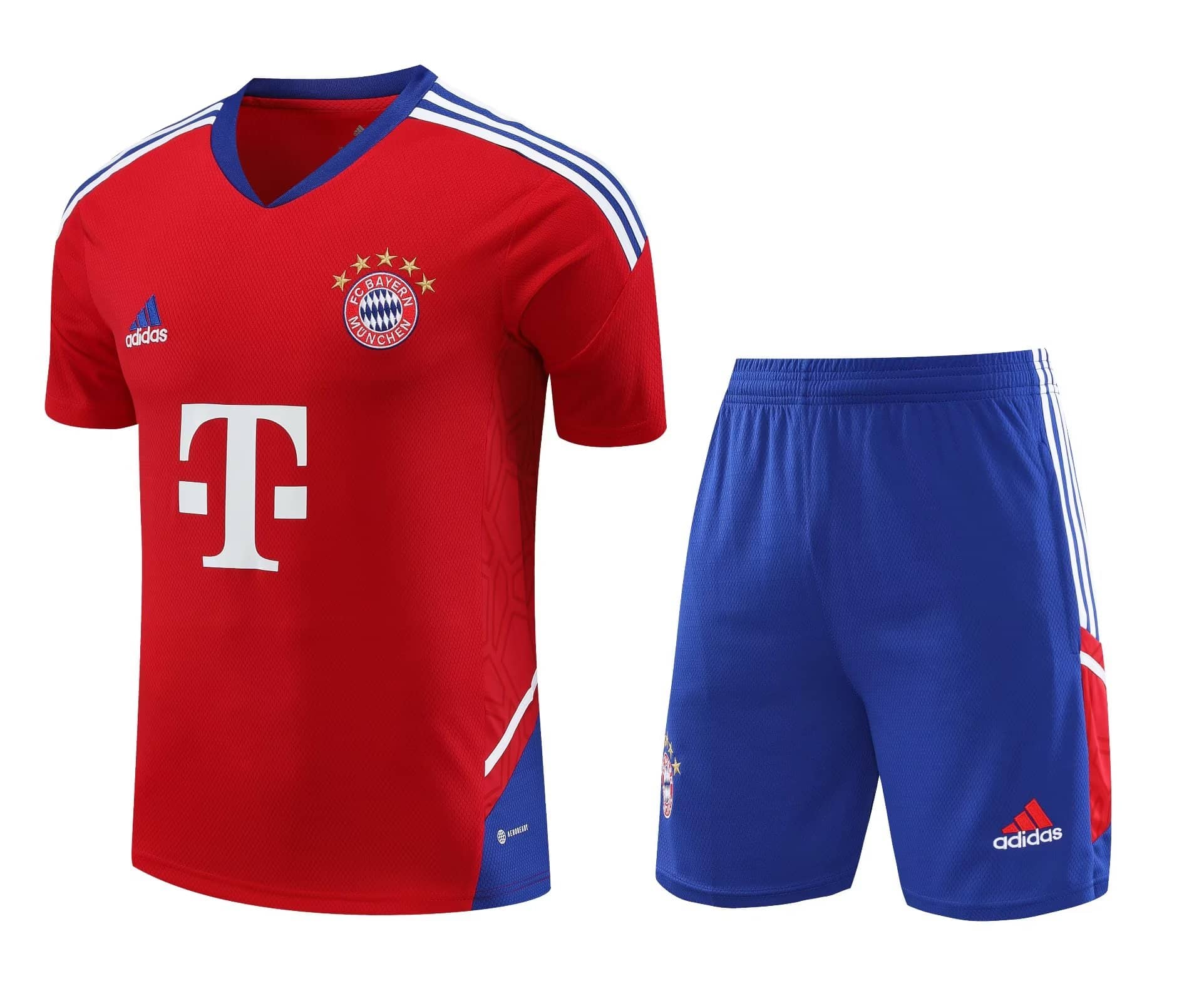 Mens Bayern Munich Short Training Suit Red 2023/24