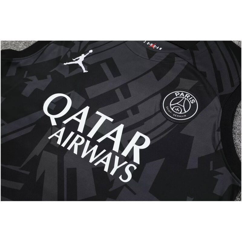 Mens PSG x Jordan Singlet Suit Black 2023/24