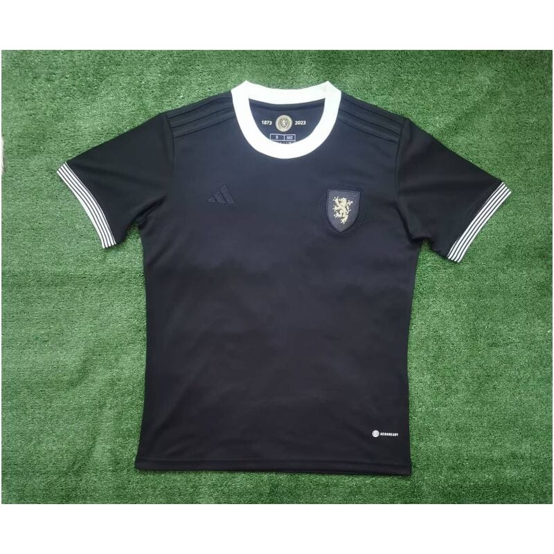 Mens Scotland 150th Anniversary Jersey Black 2023