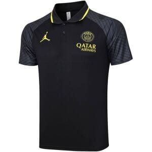 Mens PSG x Jordan Polo Shirt Black 2023/24