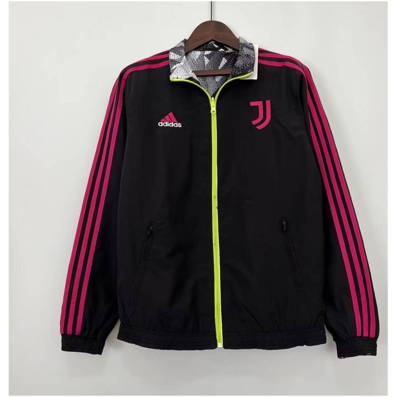 Herren Juventus On-Field Team Logo Anthem Reversible Full-Zip Windrunner Jacke 2023/24