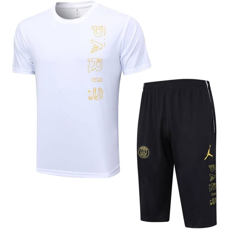 Mens PSG x Jordan Short Training Suit White 2023/24