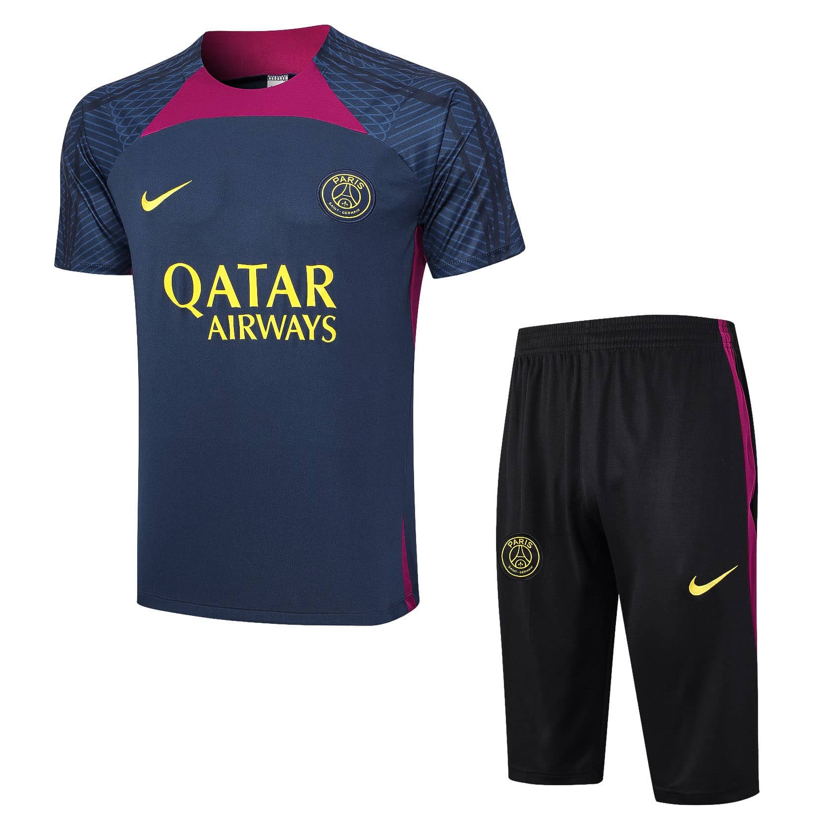 Mens PSG Short Training Suit Royal 2023/24