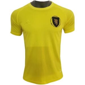 Mens Scotland 150th Anniversary Goalkeeper Yellow Jersey 2023