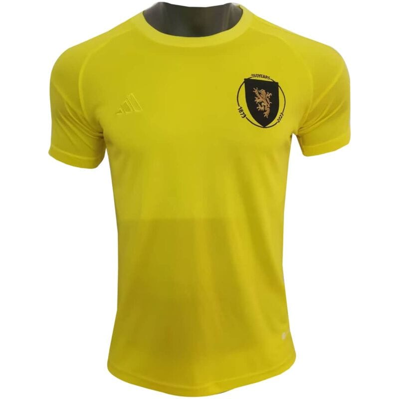 Mens Scotland 150th Anniversary Goalkeeper Yellow Jersey 2023
