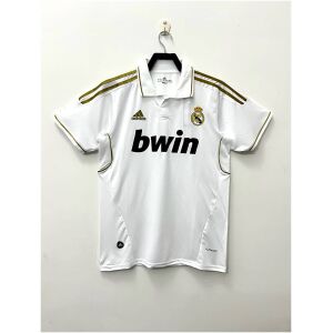 Mens Real Madrid Retro Home Jersey 2011/12