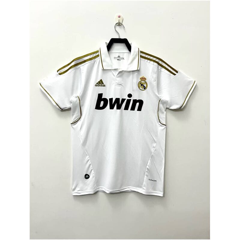 Mens Real Madrid Retro Home Jersey 2011/12