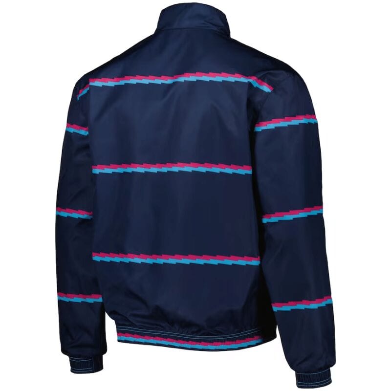 Mens Arsenal On-Field Team Logo Anthem Reversible Full-Zip Windrunner Jacket Navy 2023/24