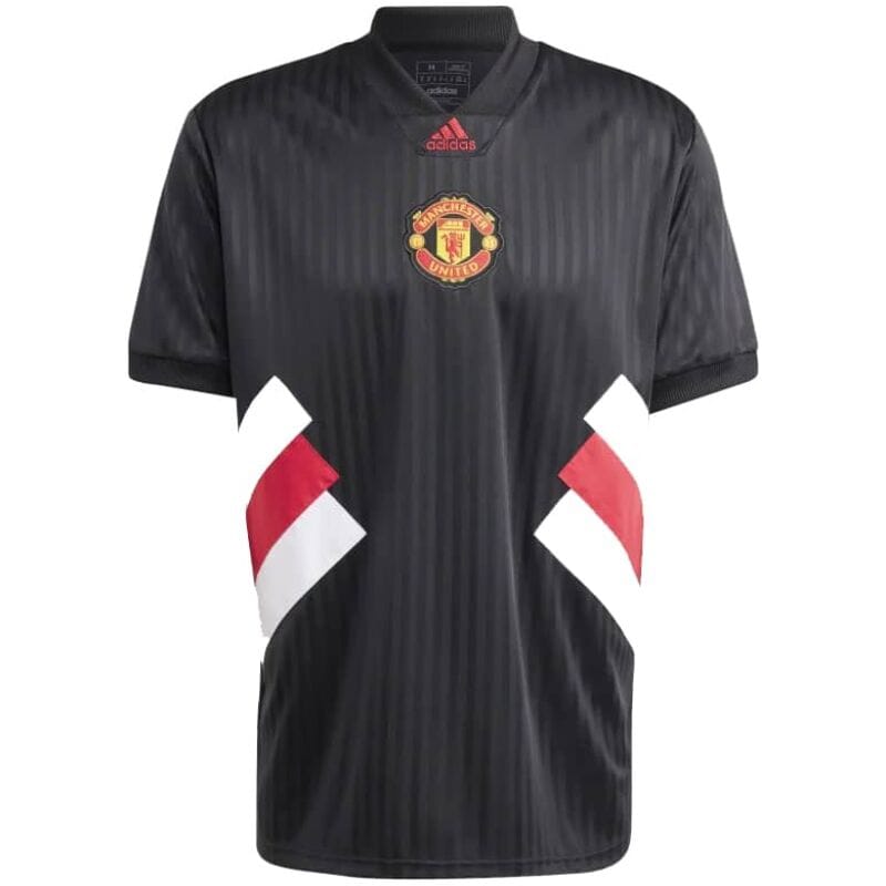 Mens Manchester United Icon Jersey Black 2023/24