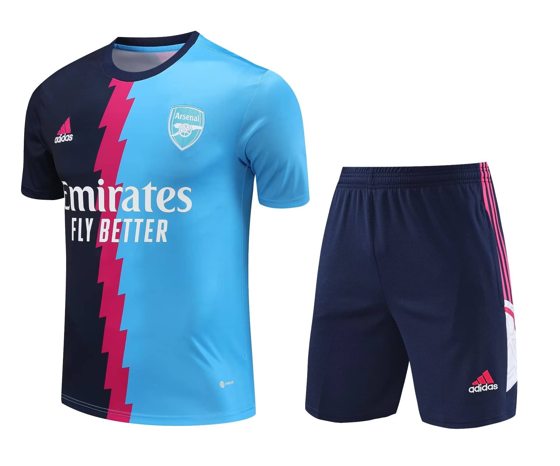 Mens Arsenal Short Training Suit Blue 2023/24