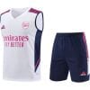 Mens Arsenal Singlet Suit White 2023/24