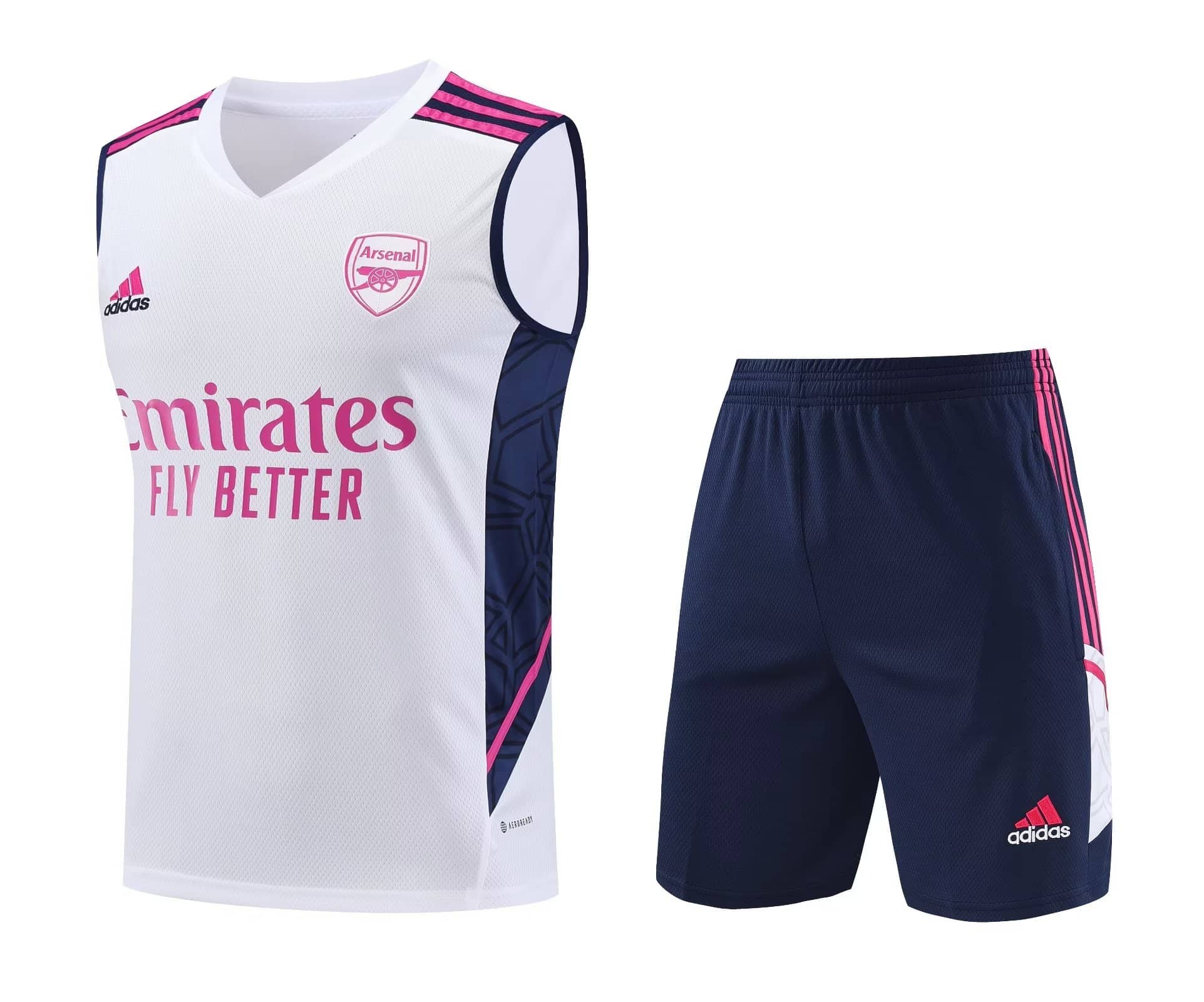 Mens Arsenal Singlet Suit White 2023/24