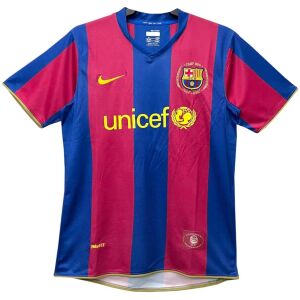 Mens Barcelona Retro Home Jersey 2007/08