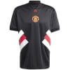 Mens Manchester United Icon Jersey Black 2023/24