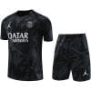 Mens PSG x Jordan Short Training Suit Black 2023/24
