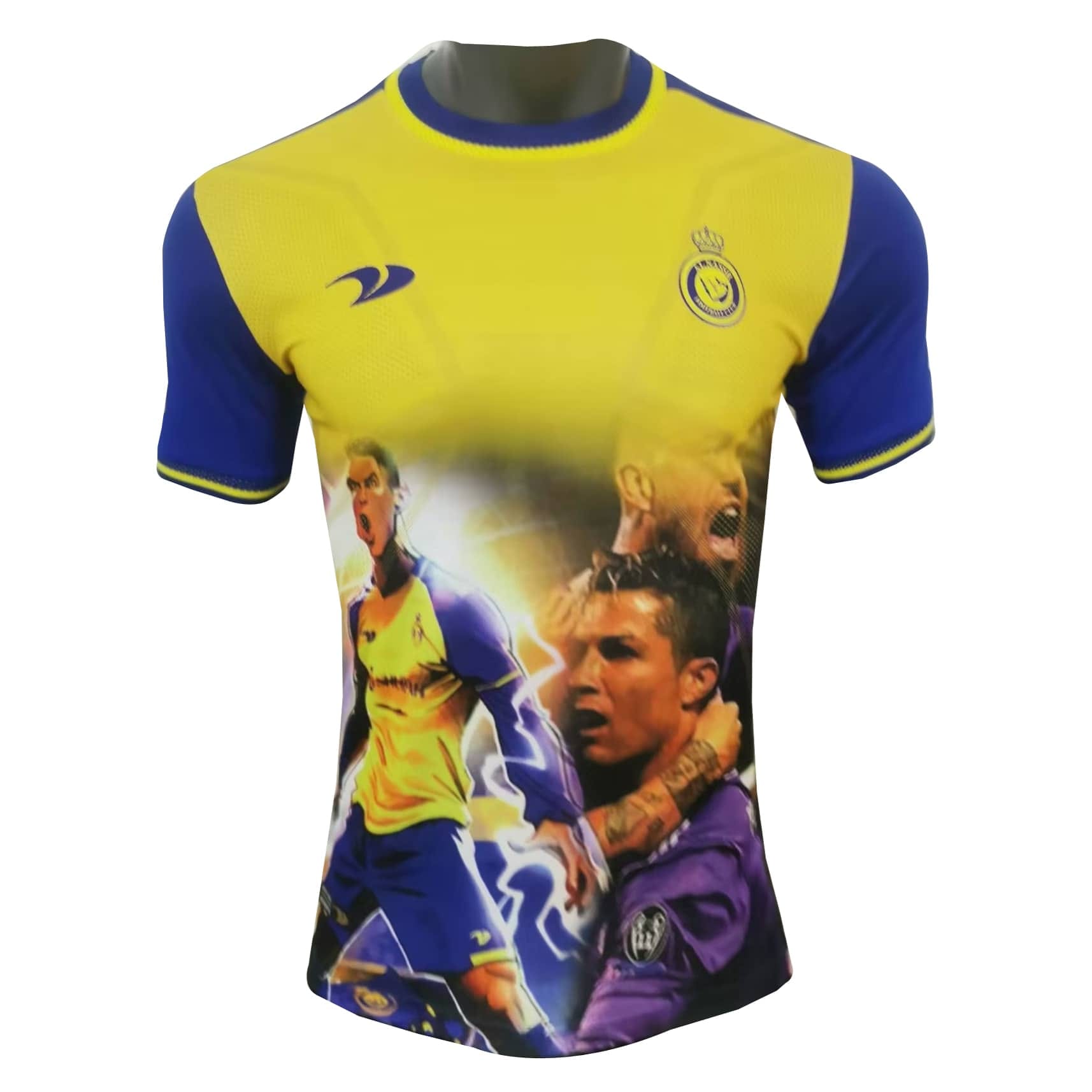 Mens Riyadh Al-Nassr Special Edition Yellow Jersey 2023/24