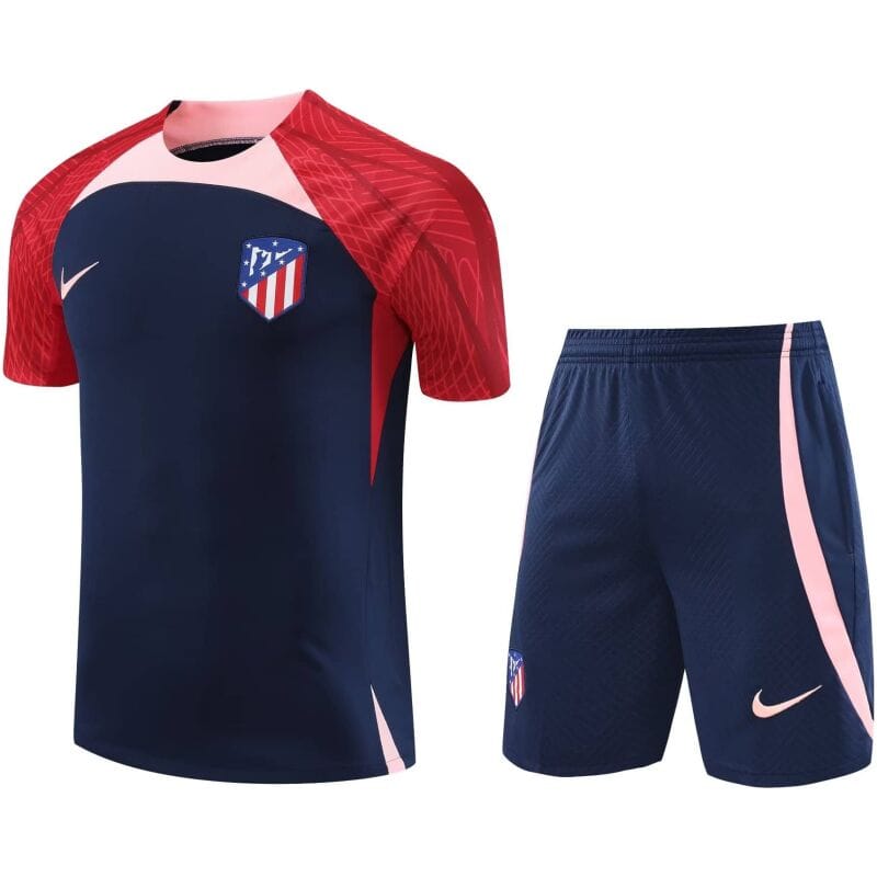 Mens Atletico Madrid Short Training Suit Navy 2023/24