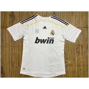 Mens Real Madrid Retro Home Jersey 2009/10